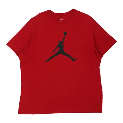 Jordan T-Shirt - 2XL Red Cotton
