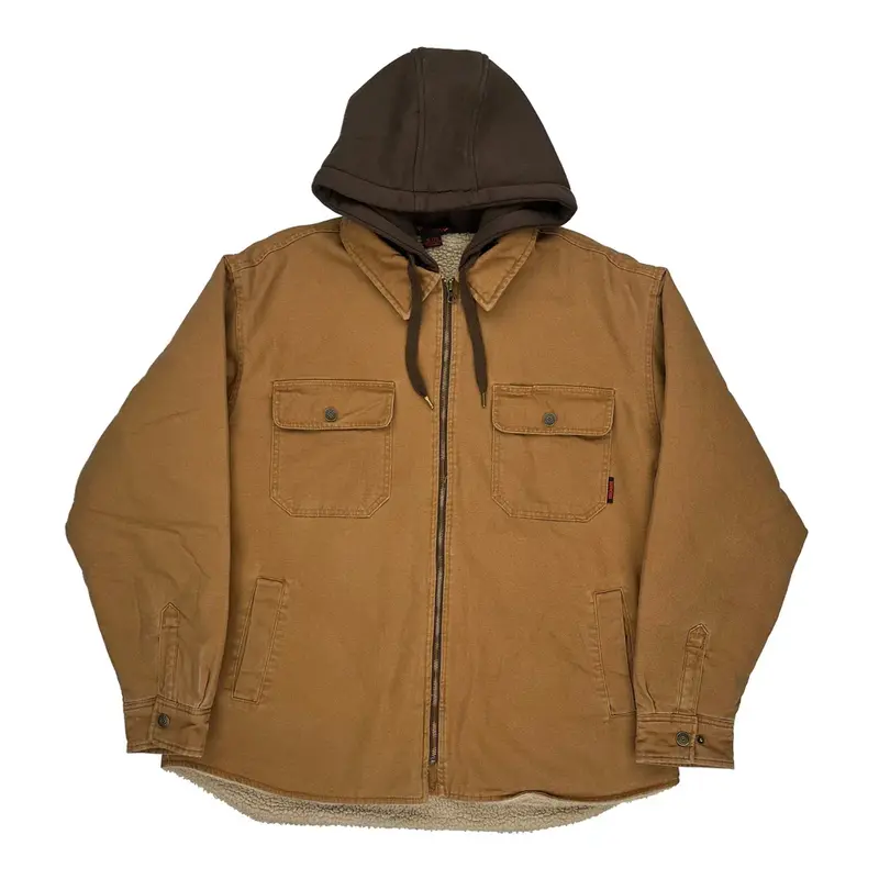 Maple Leaf Tough Duck Jacket - XL Brown Polyester