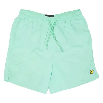 LYLE & SCOTT Mesh Lining Mens Swimming Shorts Blue Relaxed M W30