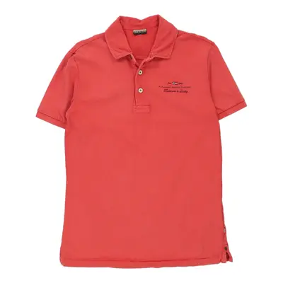 Napapijri Polo Shirt - Medium Pink Cotton
