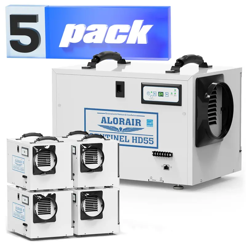 ALORAIR Wholesale Packs Sentinel HD55 (White) Dehumidifier (pack of 5)