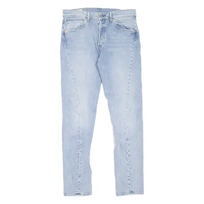 LEVI'S 512 BIG E Jeans Engineered Mens Blue Slim Tapered Stone Wash W32 L32