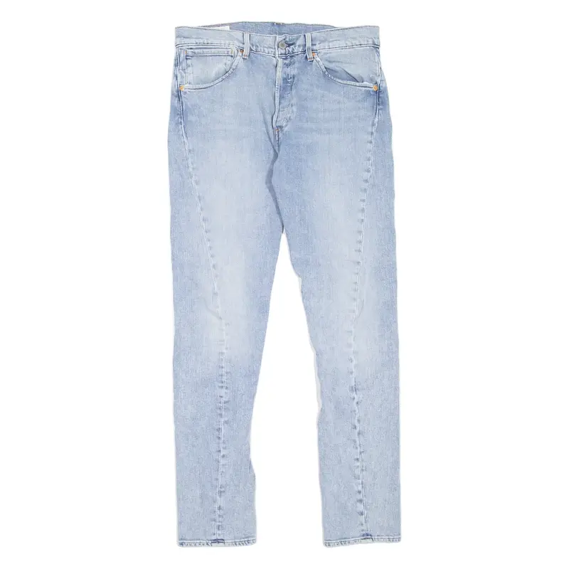 LEVI'S 512 BIG E Jeans Engineered Mens Blue Slim Tapered Stone Wash W32 L32