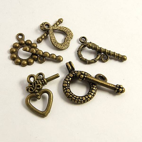 Tibetan Style Toggle Clasps