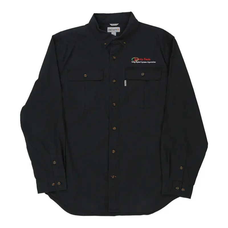 Infinity Feeds Carhartt Shirt - Large Black Cotton
