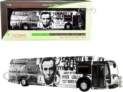 Proterra ZX5 Battery-Electric Transit Bus #9 Downtown Reno Lincoln Line (Nevada) The Bus & Motorcoach Collection 1/87 (...