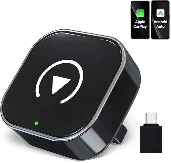 2025 Wireless carplay Adapter for iPhone/Android - Fast Connection,No Latency,Hands-Free Call wireless adapter Electronic Cha...