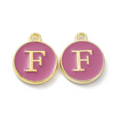 Golden Plated Alloy Enamel Charms