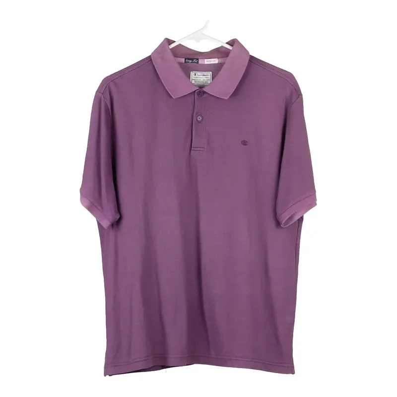Champion Polo Shirt - Medium Purple Cotton