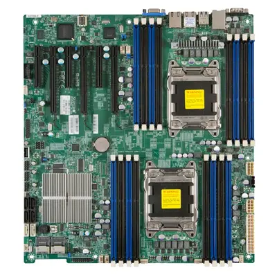 X9DR3-F-O Supermicro Intel Xeon E5-2600 v2 C606 Chipset Dual Socket R LGA-2011 DDR3 RAM SATA3 6Gb/s System Board (Motherboard...