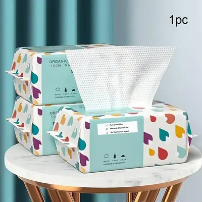 Spring Disposable Facial Towel, Water Absorbent Facial Towel, Facial Cleansing Towel, Skin Care Towel for Home and Outdoor Tr...