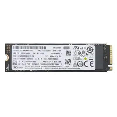 5SS0V26441 Lenovo 256GB Triple-Level Cell PCI Express 3.0 x4 NVMe M.2 2280 Solid State Drive