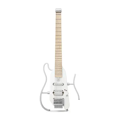 Donner HUSH™ X Electric Guitar - White / Guitar