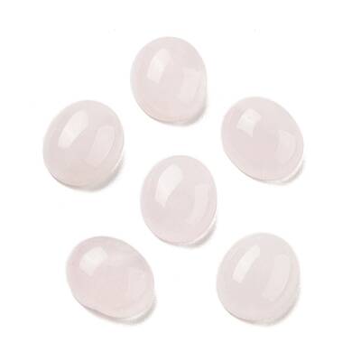 Natural Rose Quartz Cabochons