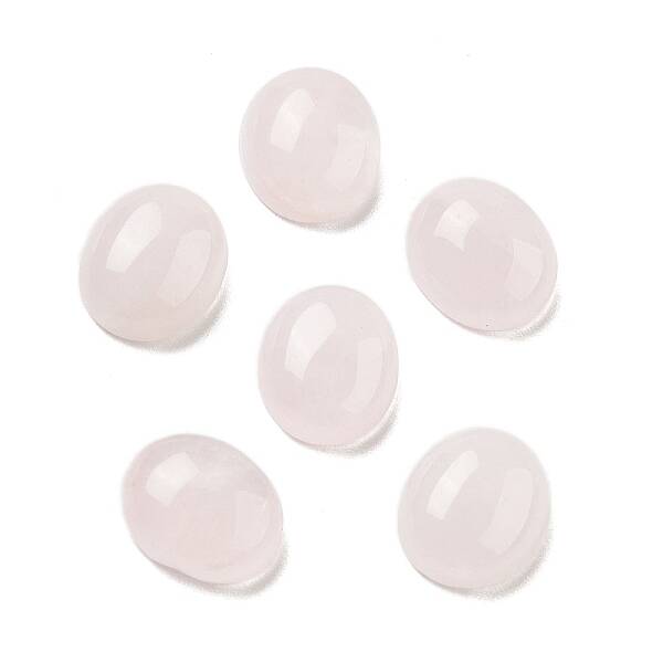 Natural Rose Quartz Cabochons