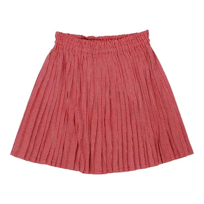 Stefanel Mini Skirt - 28W UK 8 Red Polyester