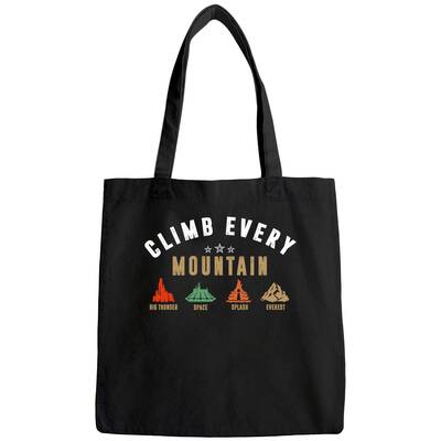 Climb Every Mountain Space Splash Everest Tote Bag