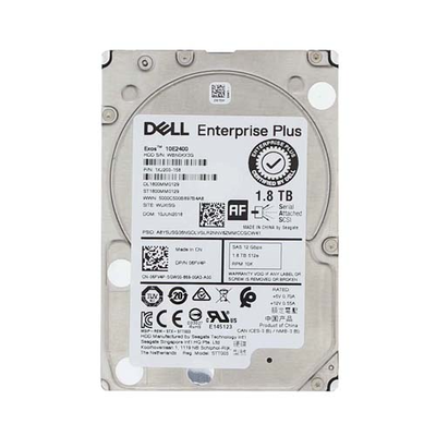 06FV4P Dell 1.8TB 12Gb/s SAS 10000 2.5-Inch Hard Drive