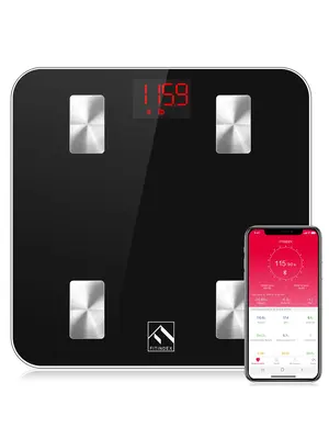FITINDEX Smart Body Fat Scale with App Integration | Comprehensive Health Tracking Healthcare Digital