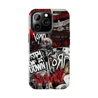Slipknot and System of a Down Collage Case, Heavy Metal Aesthetic for Rock Fans,  For iPhone 16 15 14 13 12 11 X SE, Samsung ...