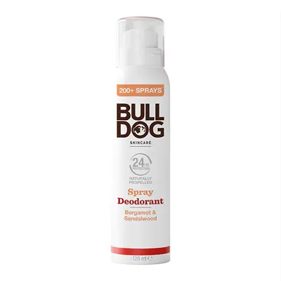 Bulldog Bergamot & Sandalwood Deodorant Spray 125 ml