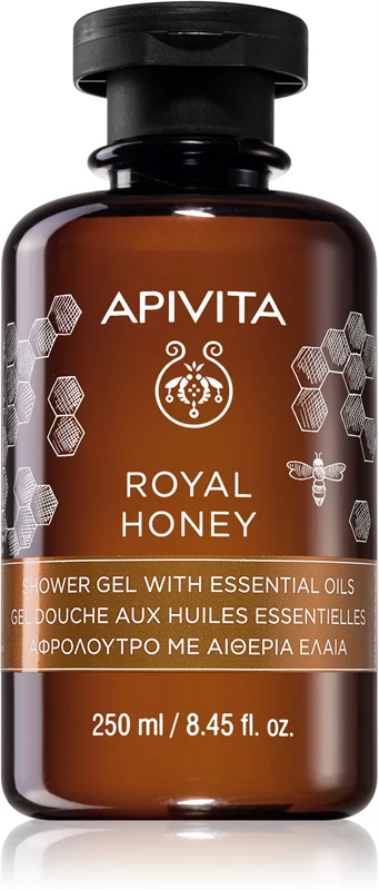 Apivita Royal honey shower gel with essential oils 250 ml