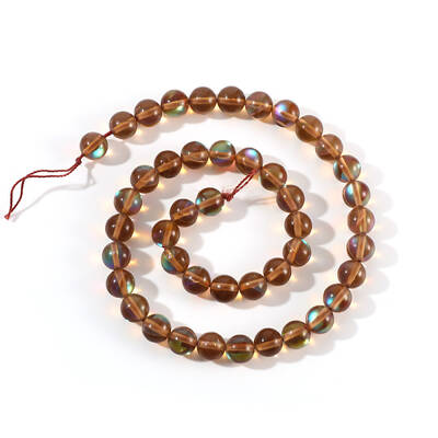 Synthetic Moonstone Beads Strands