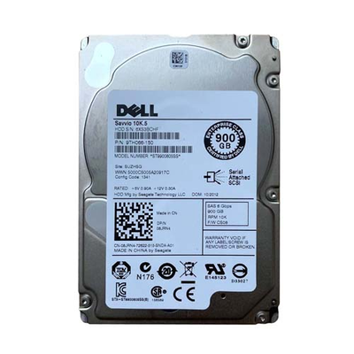 08JRN4 Dell 900GB 6Gb/s SAS 10000 2.5-inch 64MB Hard Drive
