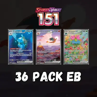 36 Pokemon 151 Booster Pack EB Choose Your Energy!