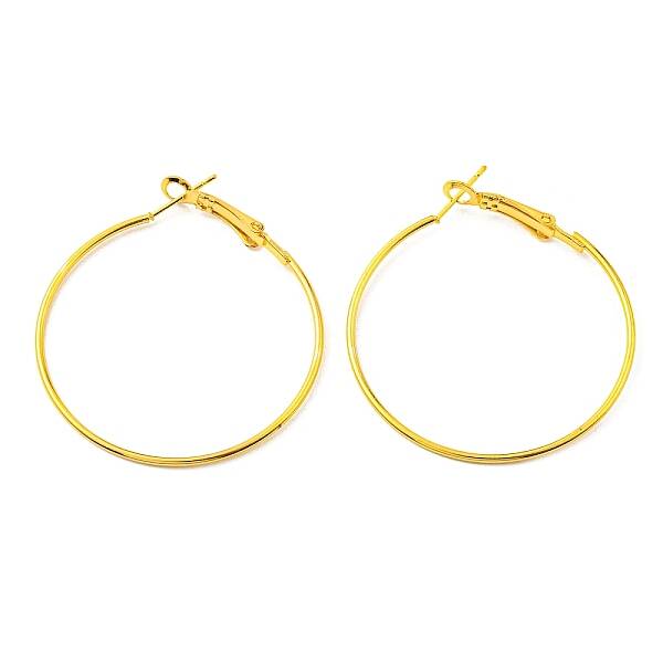 Iron Huggie Hoop Earring Findings
