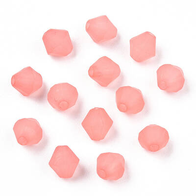 Frosted Acrylic Beads