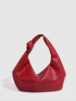 Women's Knot Design Shoulder Bag, Fashionable Large Capacity Crossbody Bag for Daily Life, Casual Trendy Versatile Commuting ...