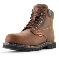 SUREWAY 6” Work Boots for Men,Soft / Steel Toe,Goodyear Welt,Extremely Comfortable Durable Proved,Superior Oil/Slip Resista...
