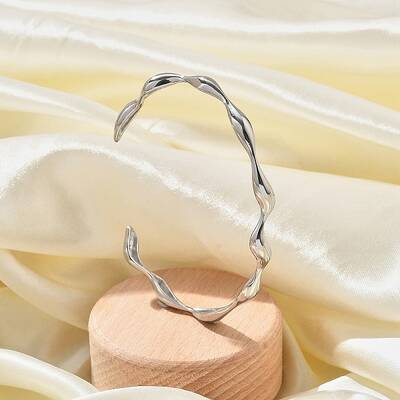 304 Stainless Steel Cuff Bangles for Women