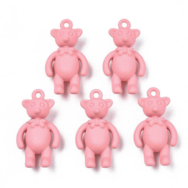 Rack Plating Spray Painted Alloy Pendants