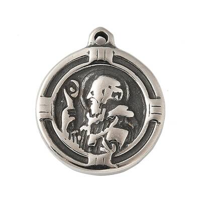 304 Stainless Steel Tibetan Style Pendants