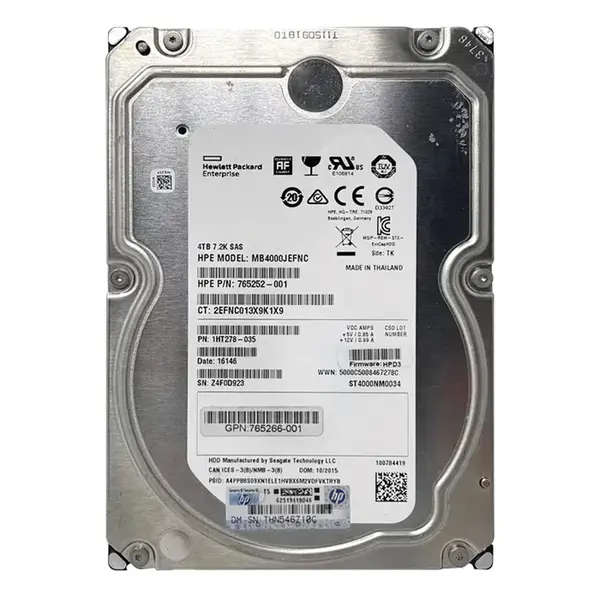 1HT278-035 Seagate 4TB 12Gb/s SAS 7200 3.5-inch 128MB Hard Drive