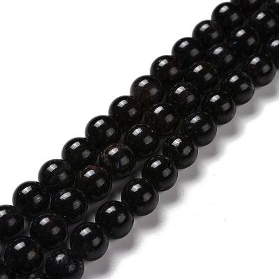 Natural Astrophyllite Beads Strands