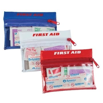 100 Custom The Traveler First Aid Kit - Vinyl Case