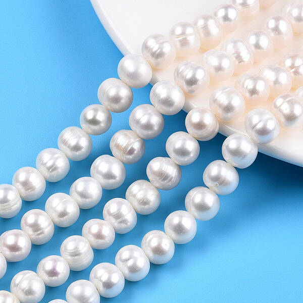 Natural Cultured Freshwater Pearl Beads Strands