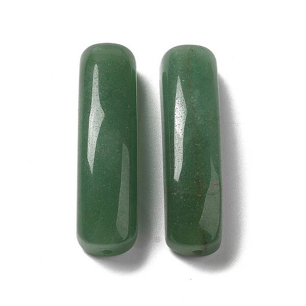 Natural Green Aventurine Connector Charms