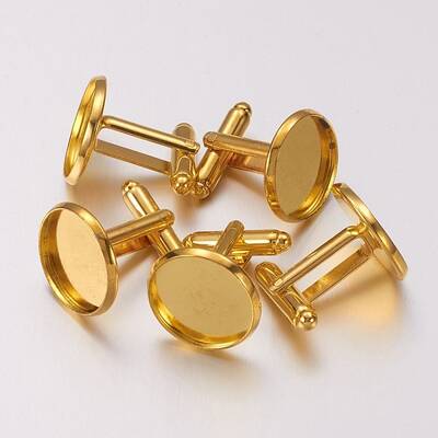 Brass Cuff Button
