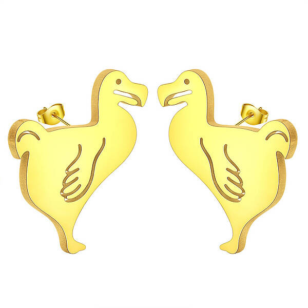 316L Stainless Steel Stud Earrings for Women