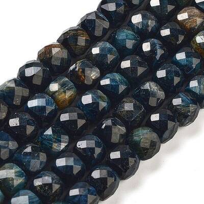 Natural Tiger Eye Dyed Beads Strands