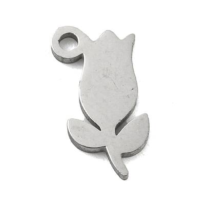 Non-Tarnish Laser Cut 304 Stainless Steel Charms