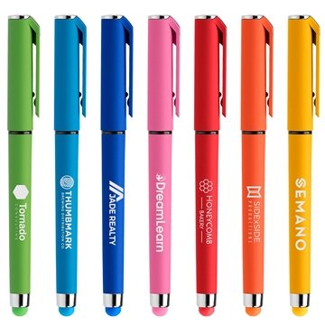250 Custom Islander Softy Brights Gel w/ Stylus - Rubberized ...