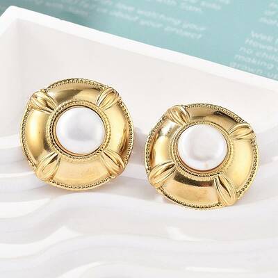 304 Stainless Steel Stud Earrings