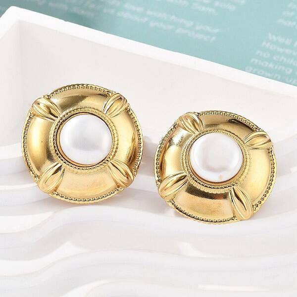 304 Stainless Steel Stud Earrings