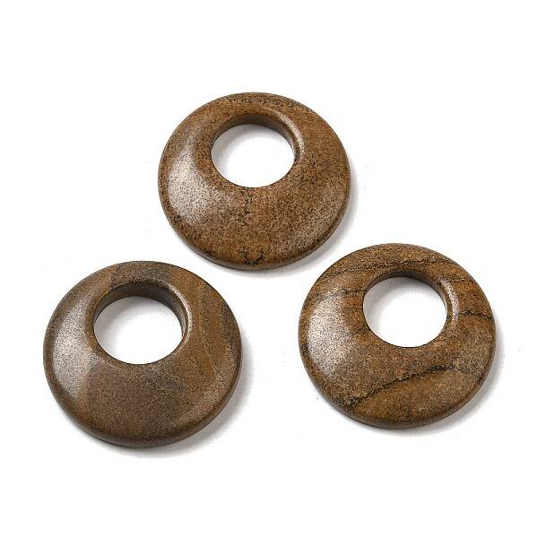 Natural Picture Jasper Pendants