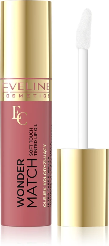 Eveline Cosmetics Wonder Match Moisturizing Lip Oil Color 04 Raspberry Sorbet 5 Ml